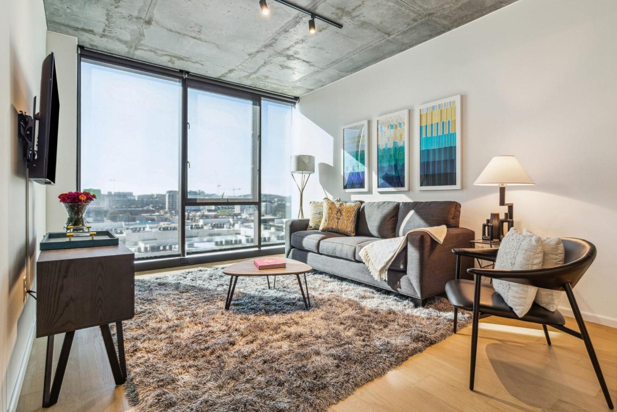 Contemporary City Living Apartments In Нэшвилл Экстерьер фото