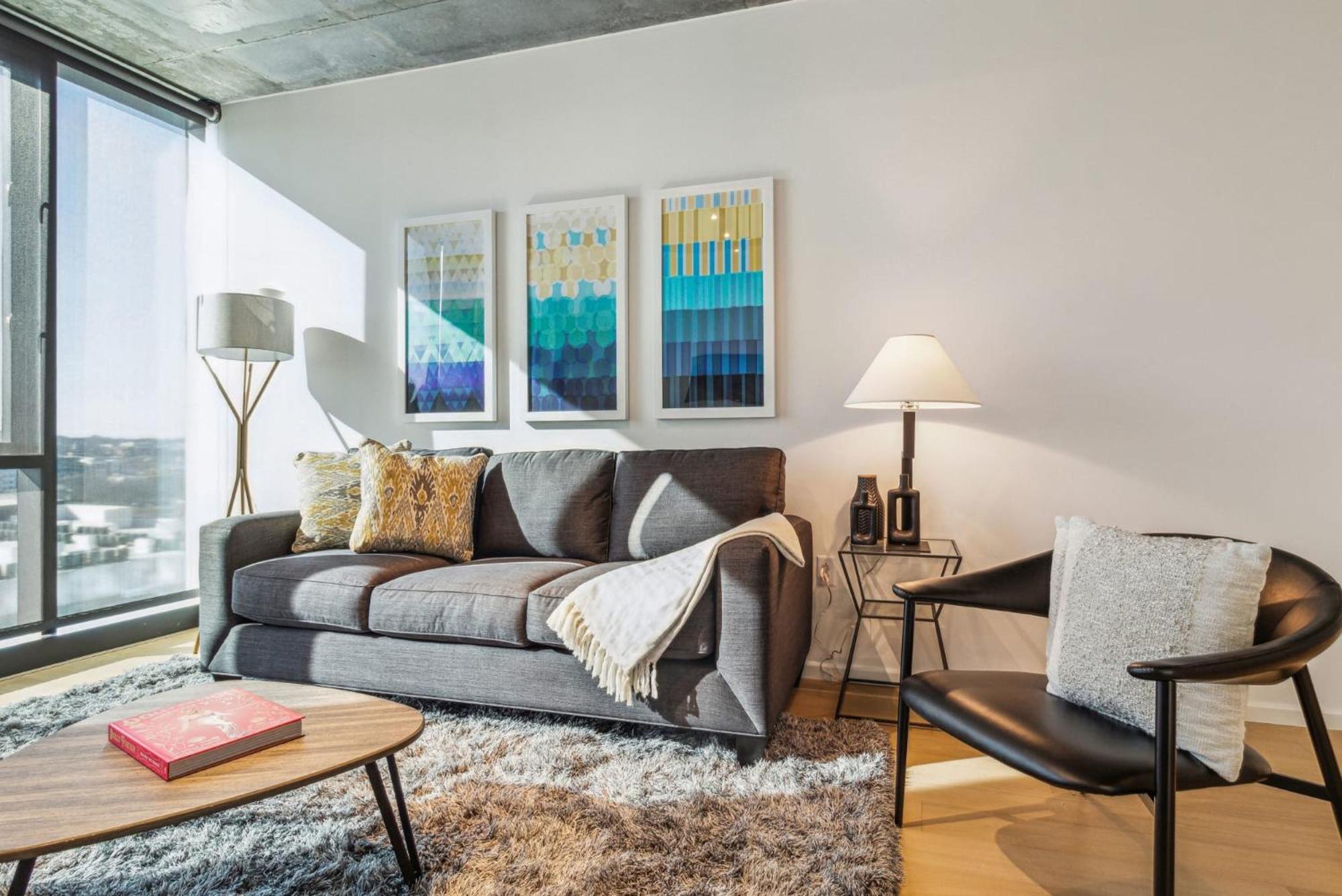 Contemporary City Living Apartments In Нэшвилл Экстерьер фото