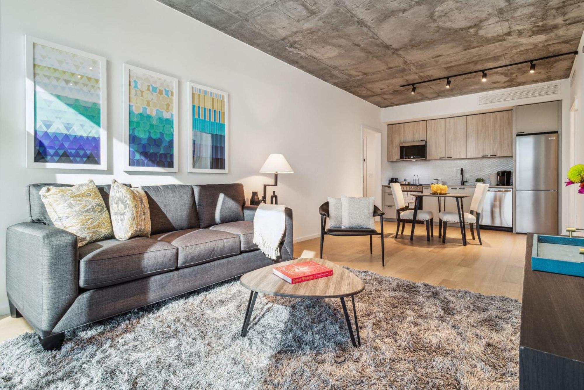 Contemporary City Living Apartments In Нэшвилл Экстерьер фото