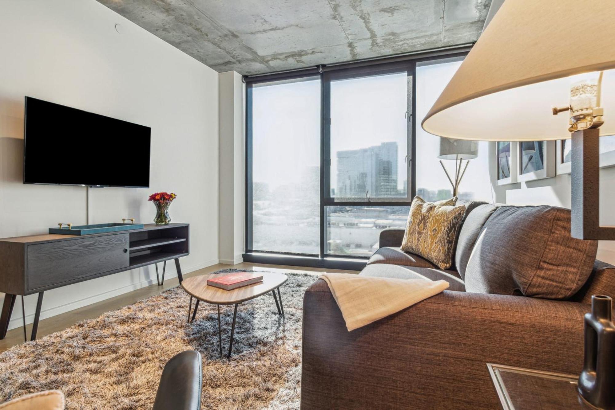 Contemporary City Living Apartments In Нэшвилл Экстерьер фото